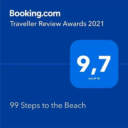 בית כפרי 99 Steps To The Beach *